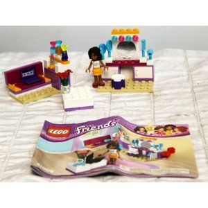 Lego Pack Friends Andrea's Bedroom 41009 Complete Set Minifig & Manual Hair